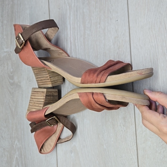 Earth Women IVY Symphony  Ankle Leather Heels Sandals shoes sz 9.5M - Picture 11 of 16